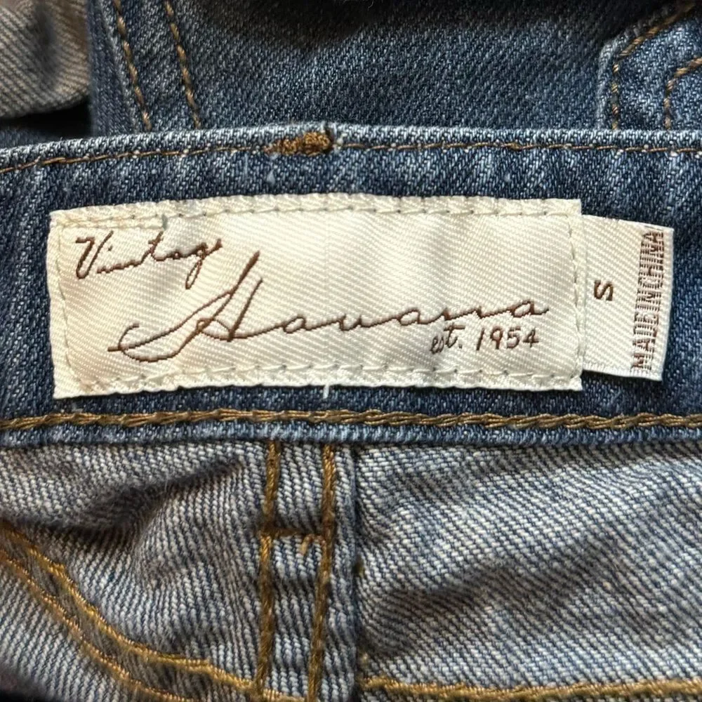 Vintage Havana Blue Jean Shorts size Small